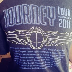 Journey 2011 Concert T-Shirt Size L